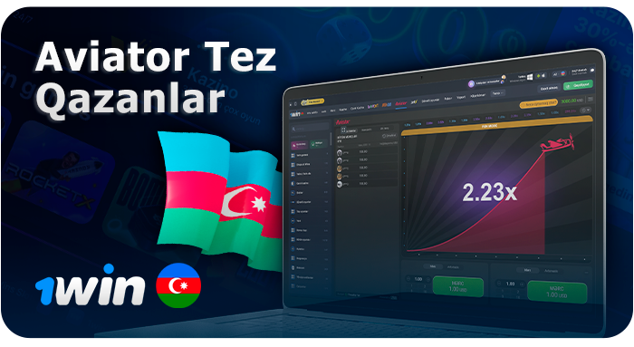 AZ oyunçuları üçün 1Win saytında Aviator oyunu haqqında